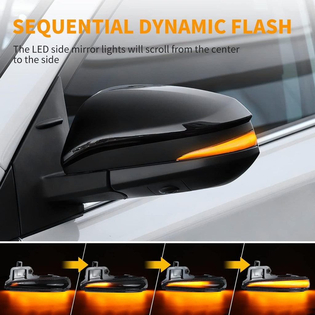 Sequential Mirror Turn Signal Indicator Lights Z1541