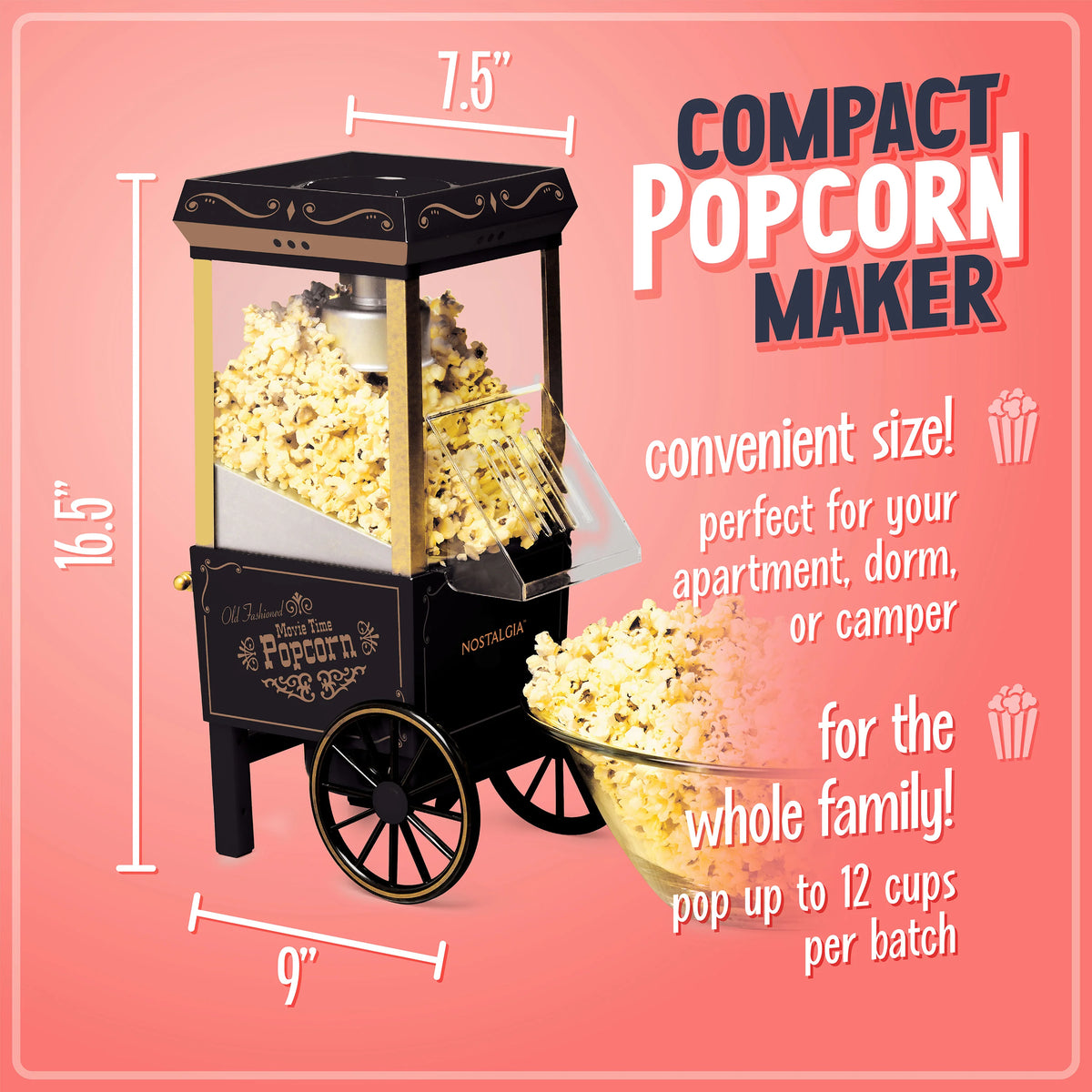 Hot Air Popcorn Maker C2982
