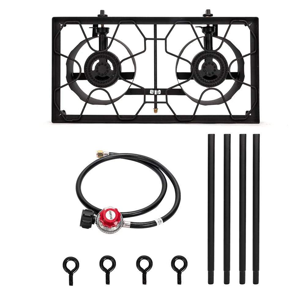 2 Burner Propane Camping Stove E23023