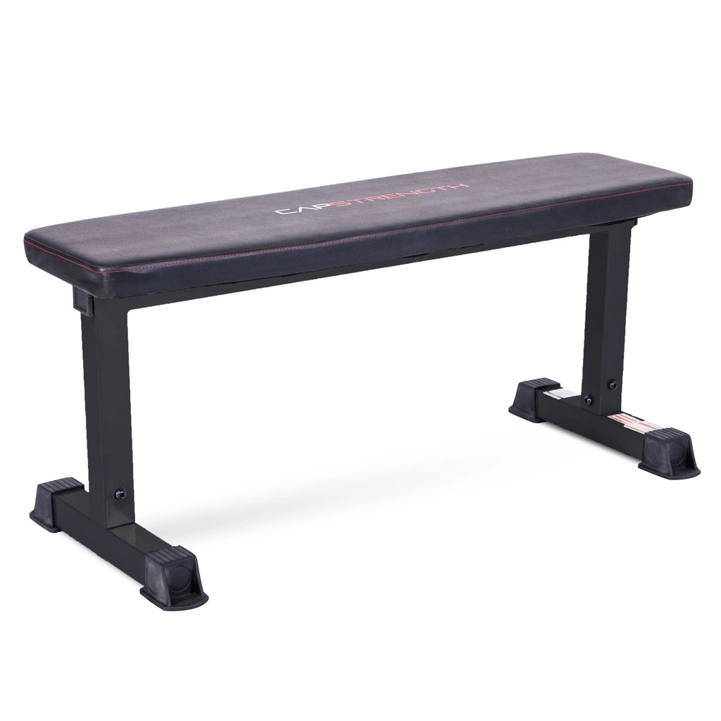 Flat Utility Weight Bench 600 lb Weight Capacity Gray U566
