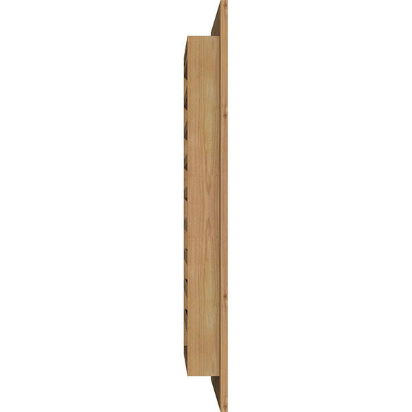 Unfinished Functional Vertical Gable Vent J4604