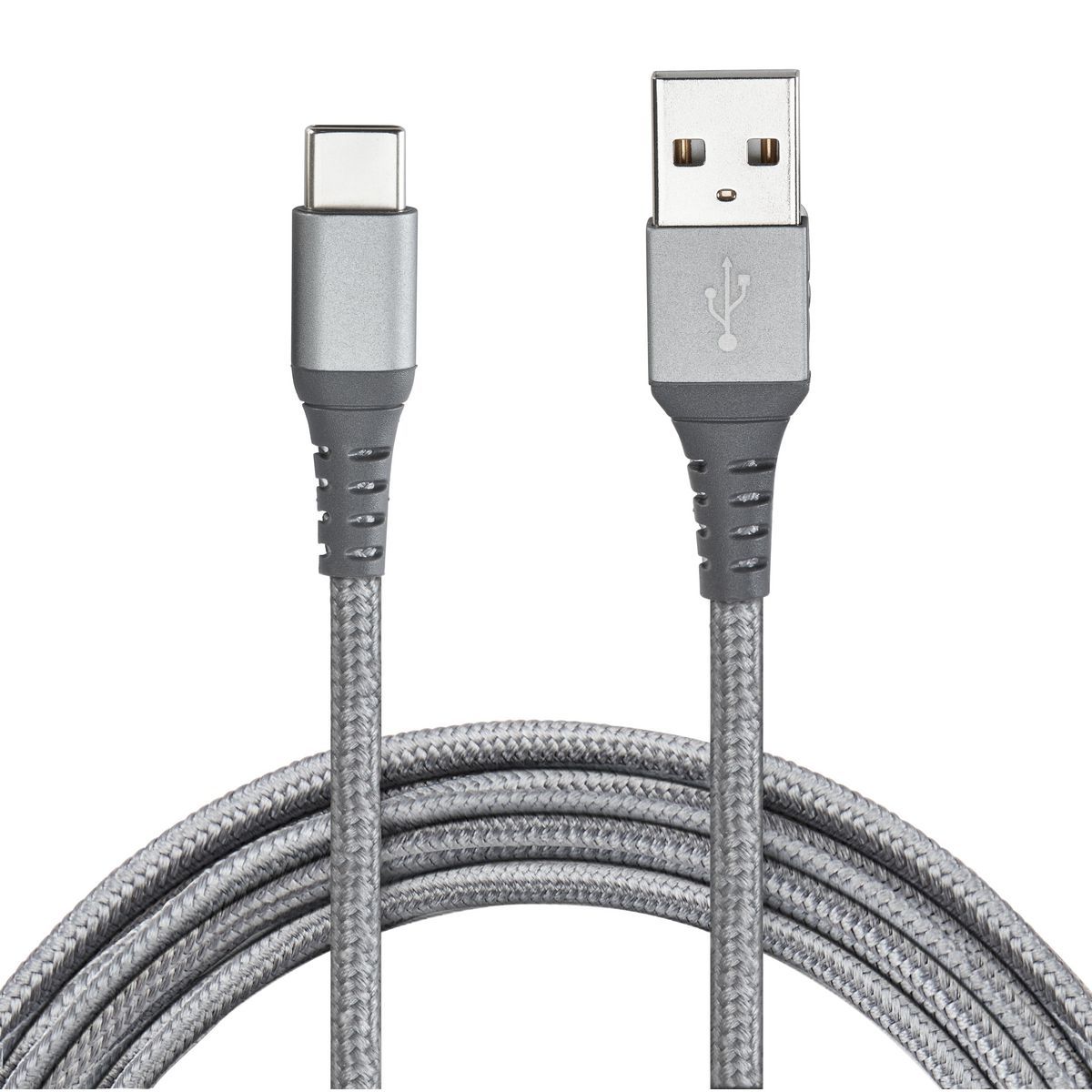 6 ft. USB to USB-C Braided Charging Cable I934119