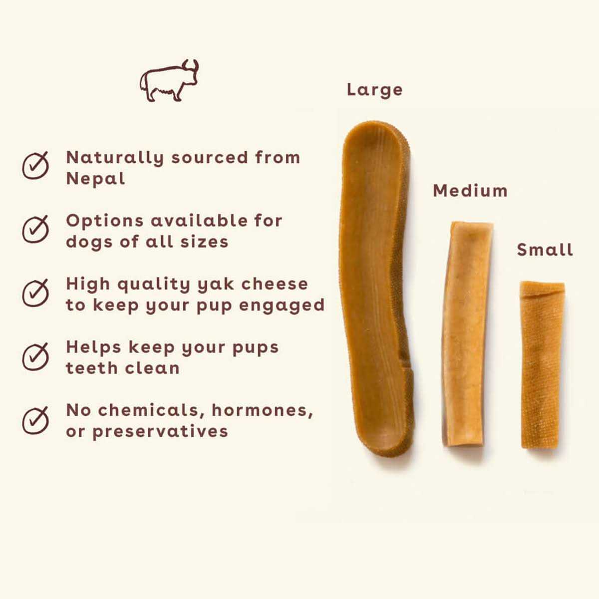 Yak Cheese Dog Chew A286953