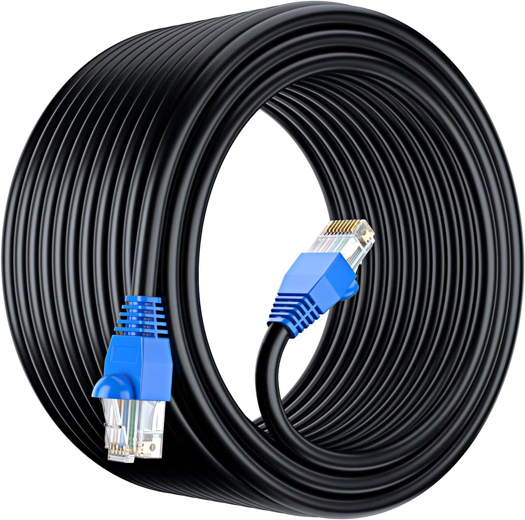 Black 150 ft Cat6 Ethernet Cable K68201