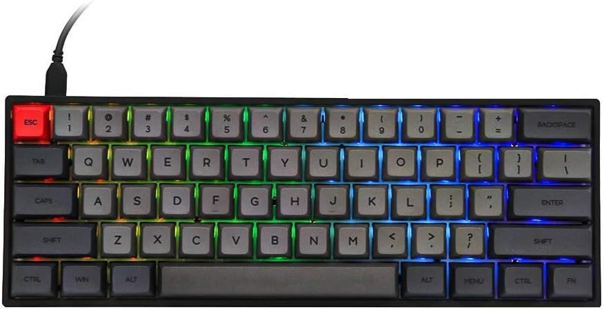 61 Keys Hot Swappable Mechanical Keyboard H1518