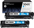 Compatible 2 Pack Cyan Toner Cartridge Z22143