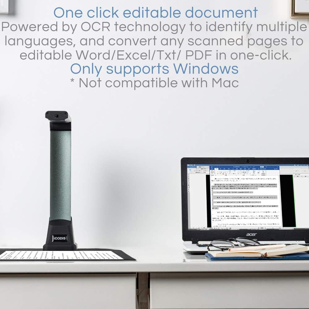Portable Document Camera A4 Scanner A962