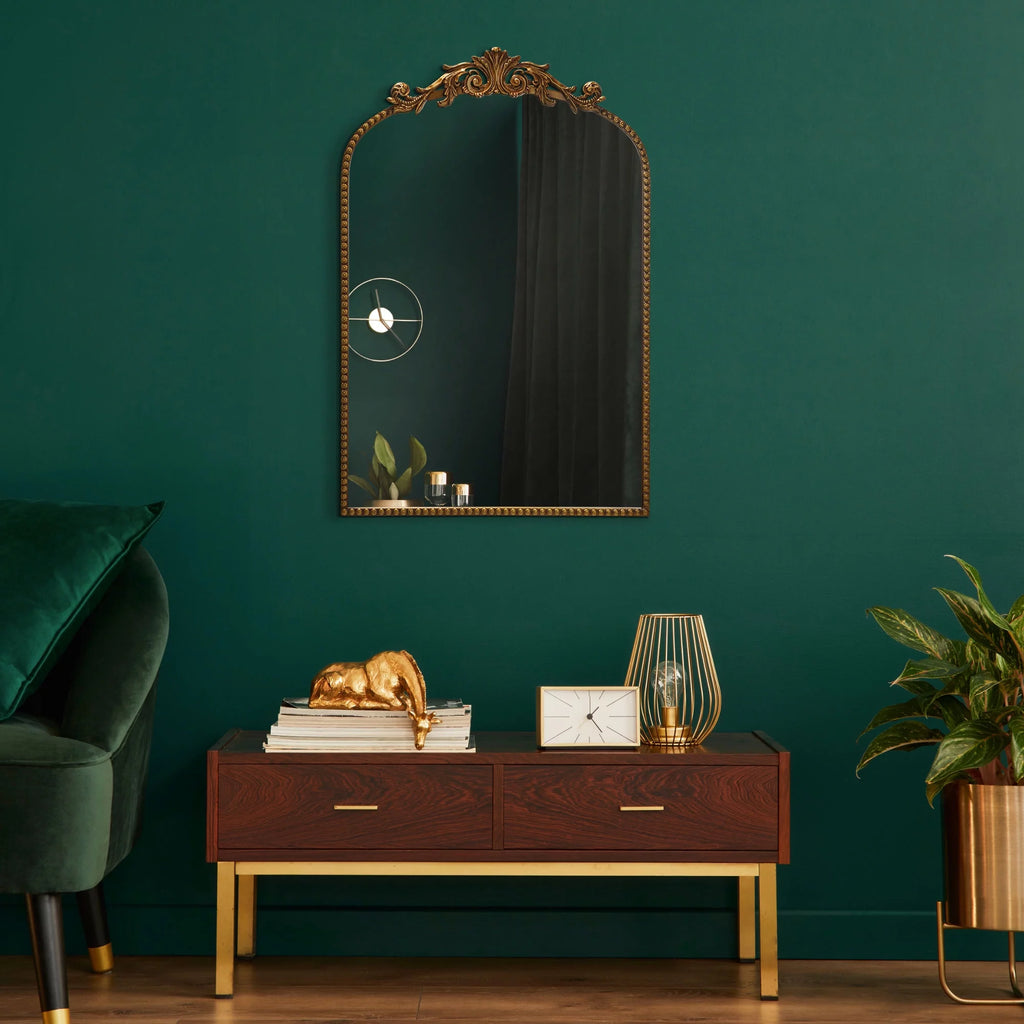 Gold Metal Wall Mirror A28791