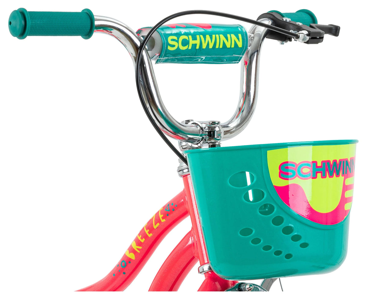 Teal 12 Kids Bike with Basket P423911