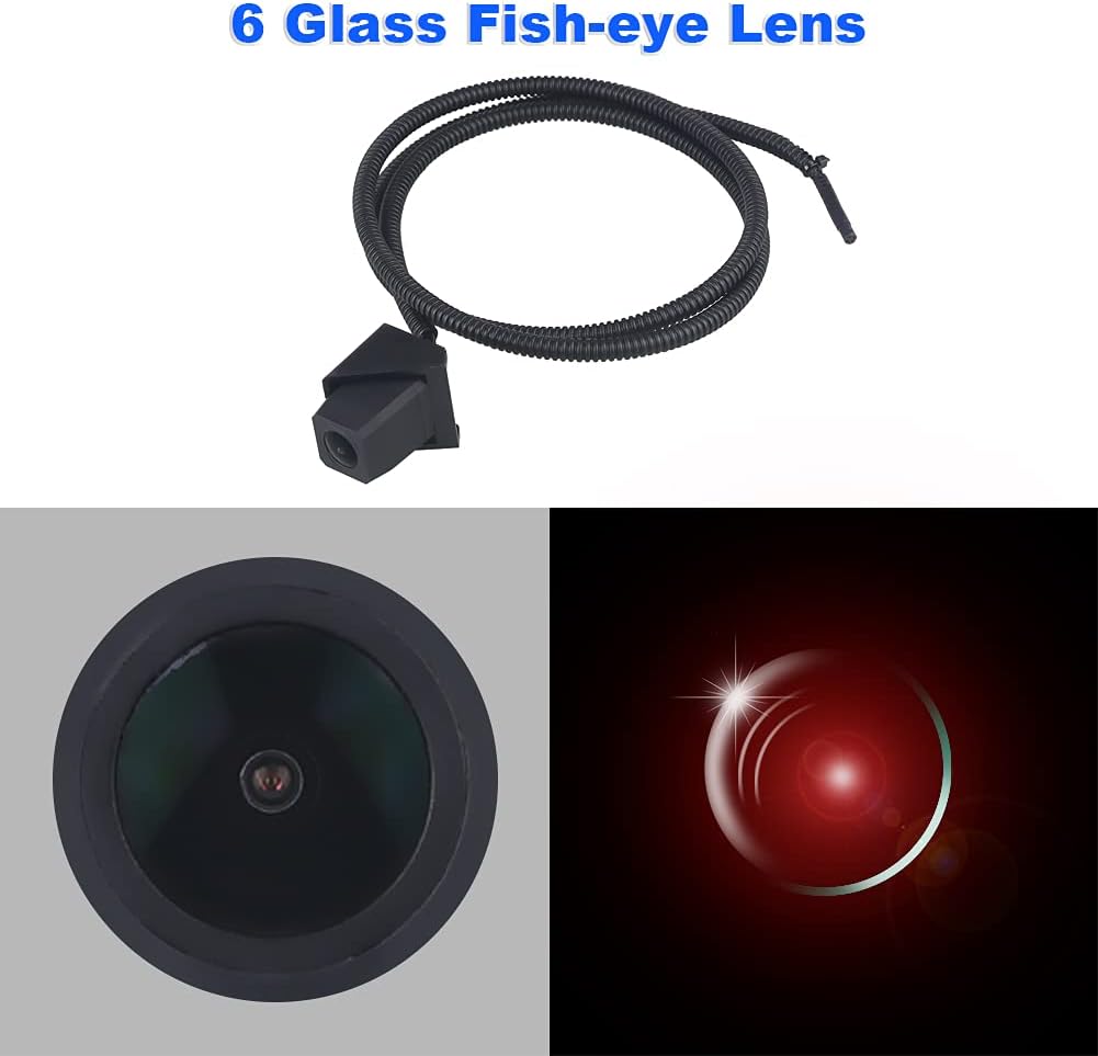 Backup Camera Rear View Camera Waterproof Wide Angle Spare Tire Mount Camera V529