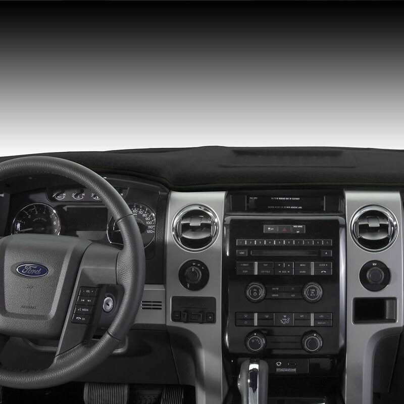 Black Custom Dash Cover C5832