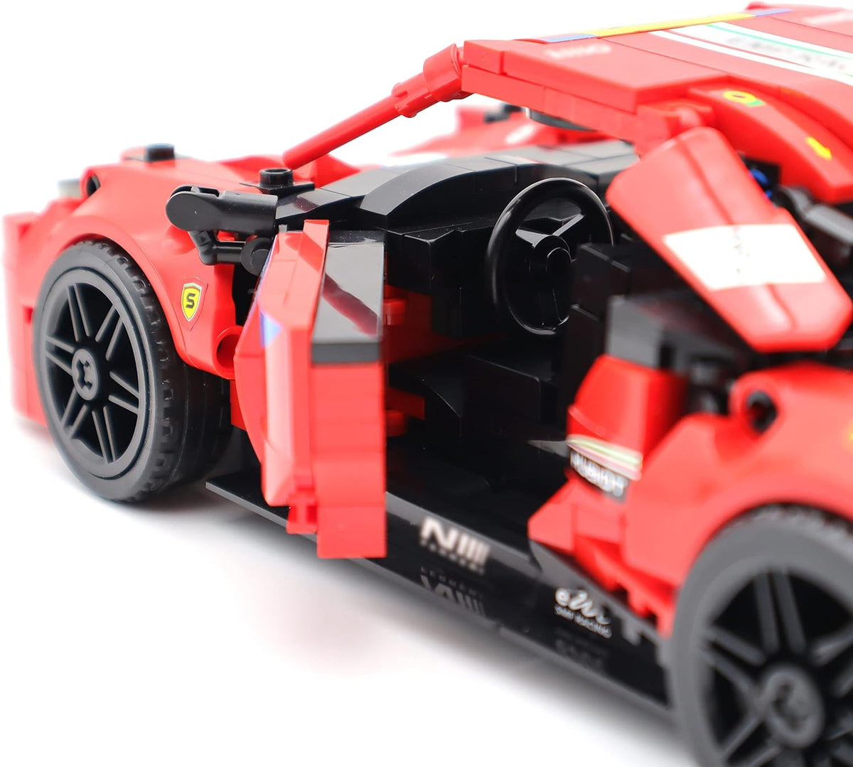 Red Racing Car Building Blocks Set 826PCS B76032