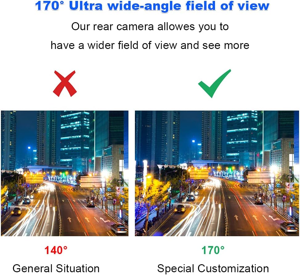 Backup Camera Rear View Camera Waterproof Wide Angle Spare Tire Mount Camera V529