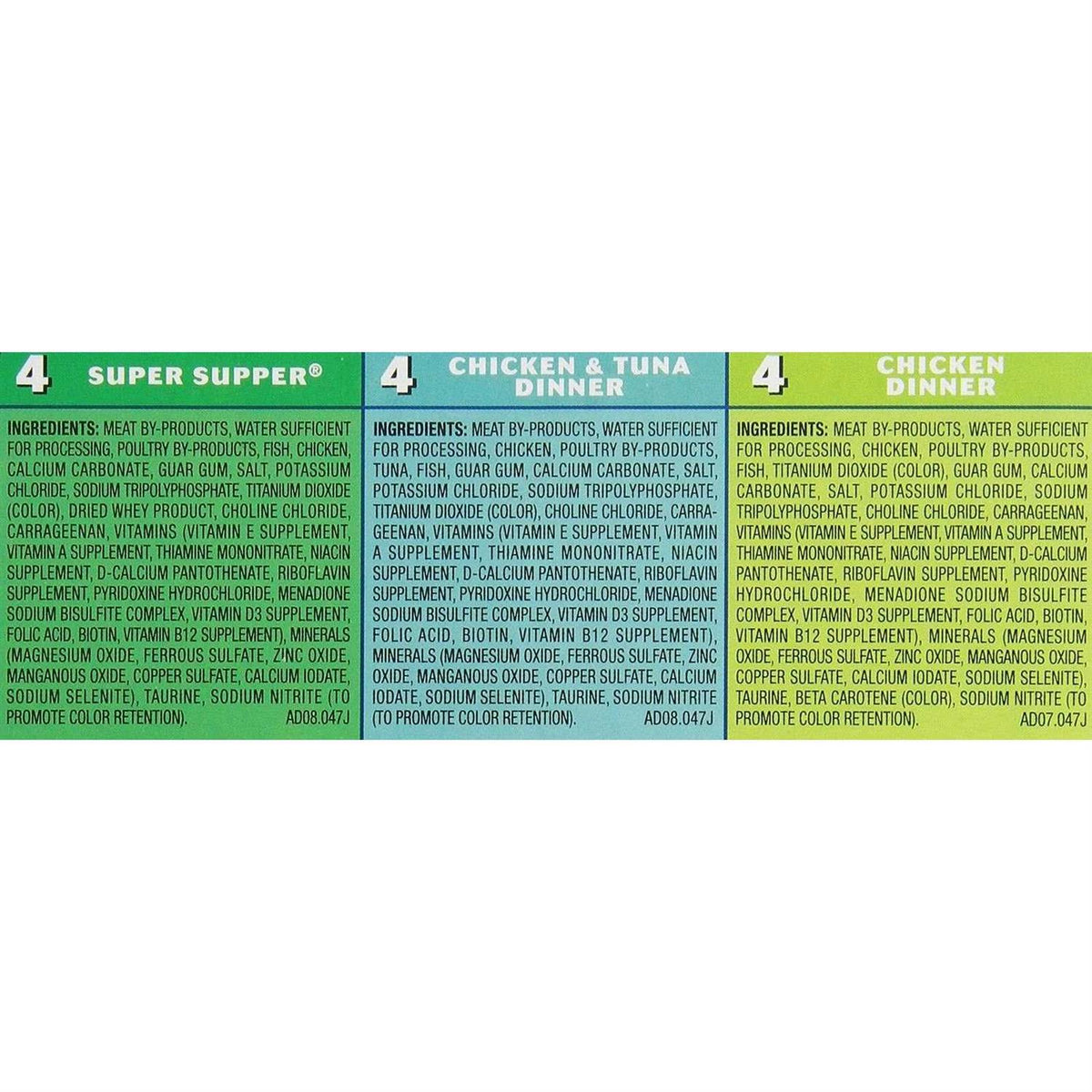 Wet Cat Food Variety Pack V4480
