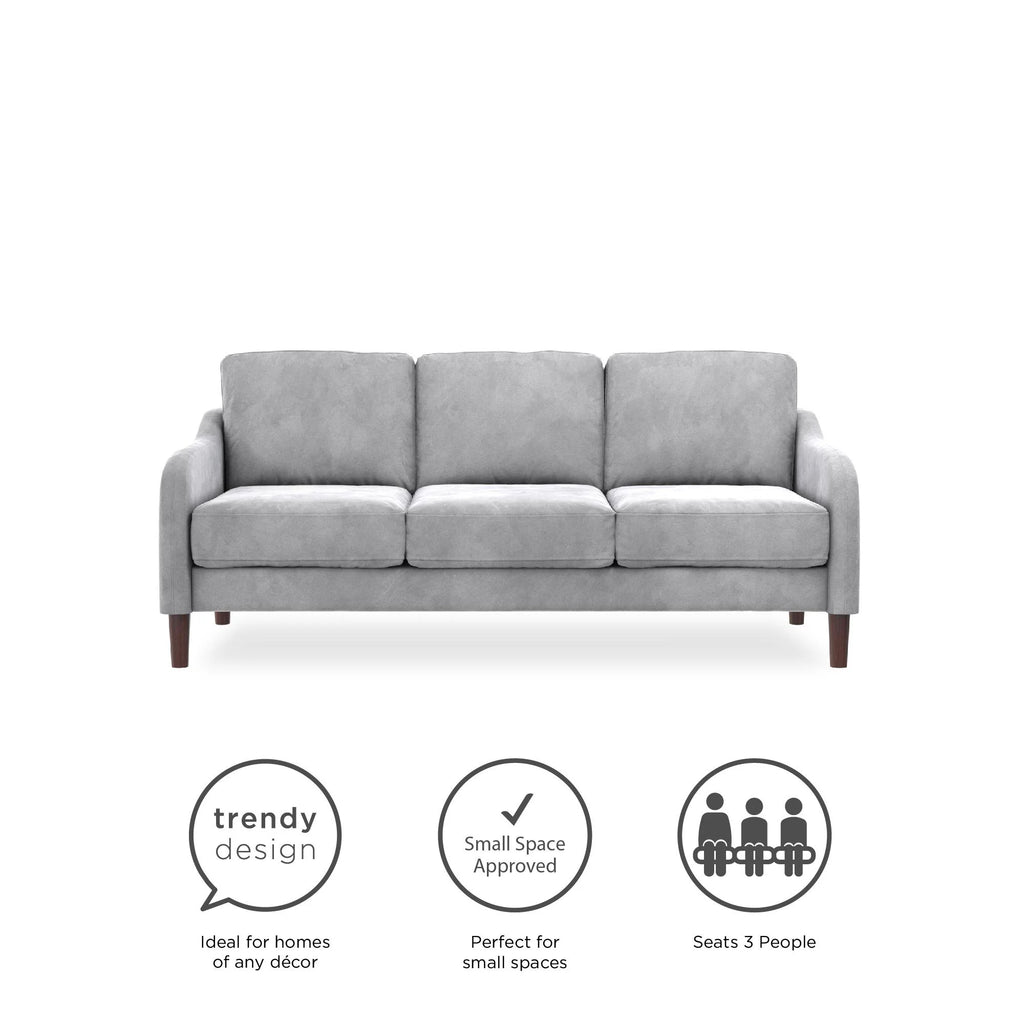 Green Velvet 3-Seater Sofa J5784