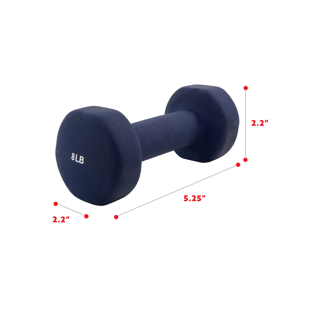 Neoprene Dumbbells 5 lbs Set of 2 Z38820