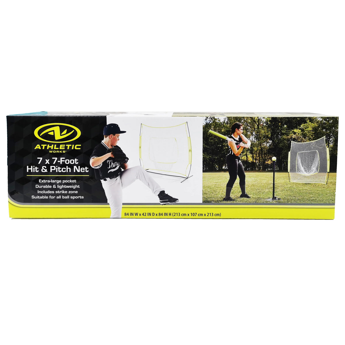 7ft x 7ft Baseball Softball Training Net X39230