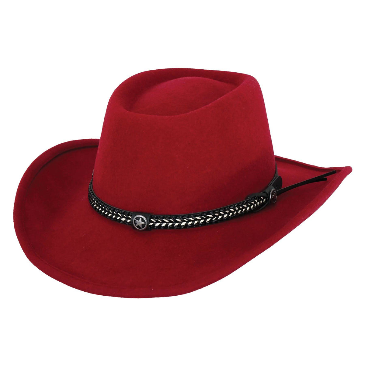 Red Australian Wool Hat S96967