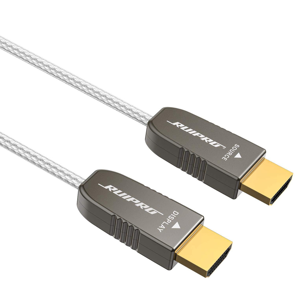Fiber Optic HDMI Cable 50 Feet 4K60Hz 18Gbps HDR10 ARC Y537908