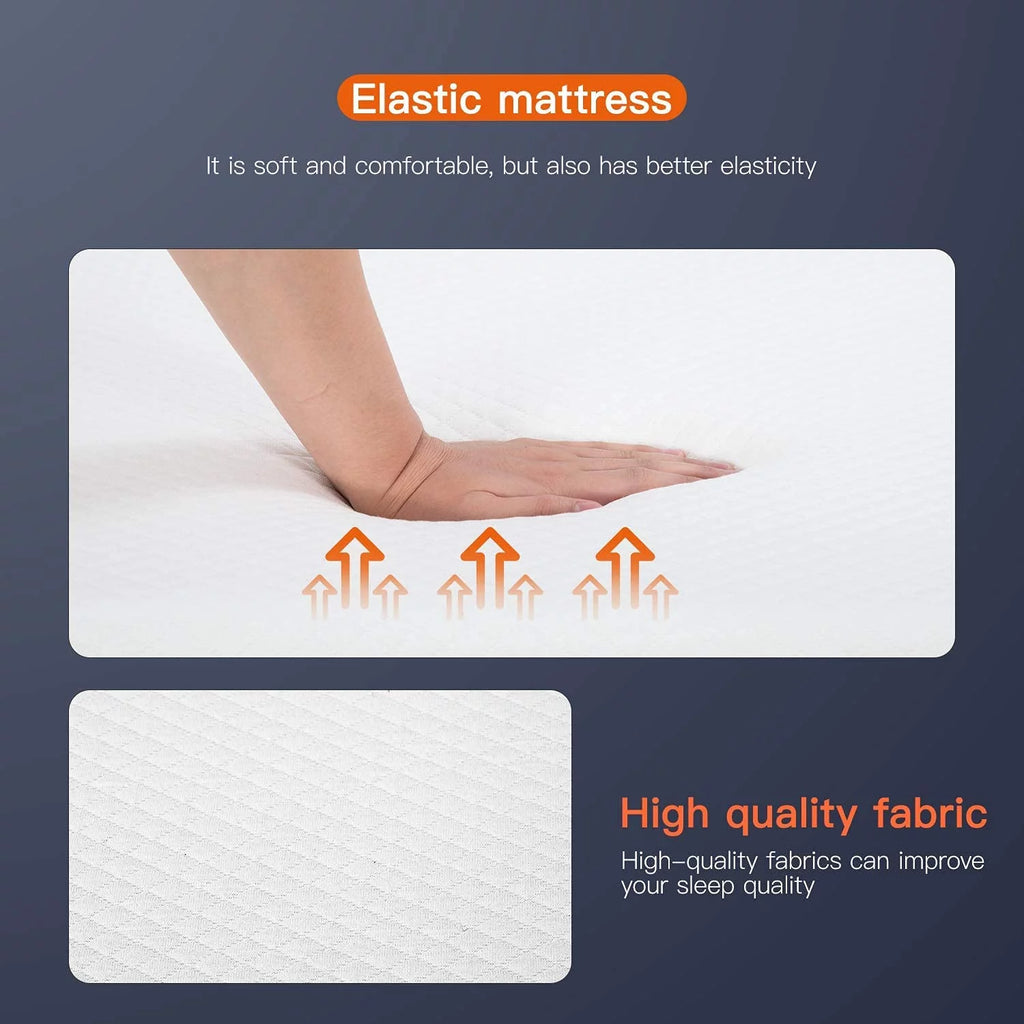 8 inch Twin Size Memory Foam Gel Mattress X8966