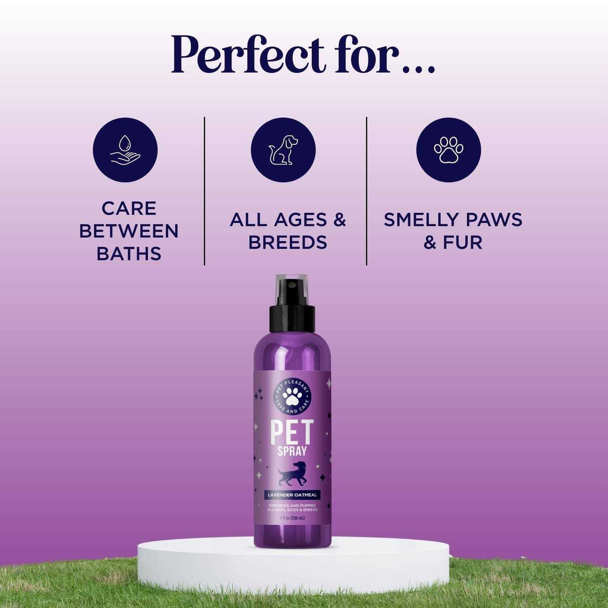 Lavender Oil Dog Deodorizing Spray K50175