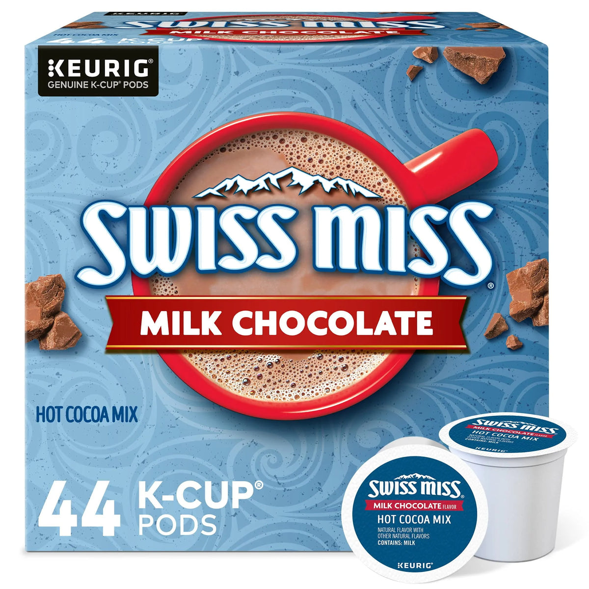 Milk Chocolate Hot Cocoa K-Cup Pods 44 Count F827863