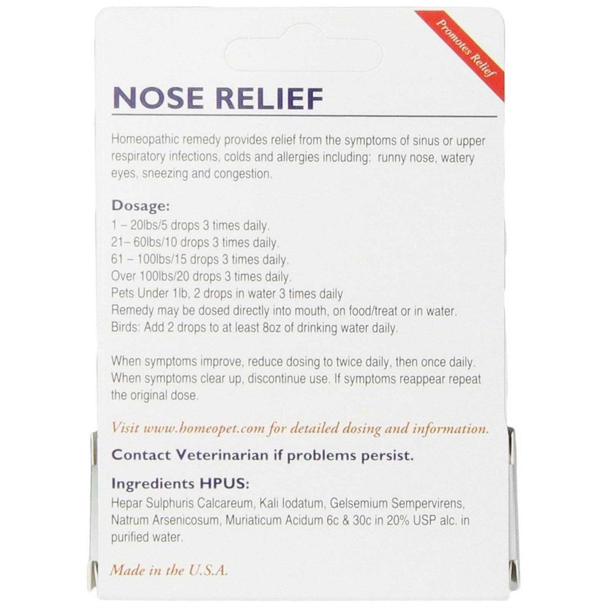 Nose Relief Y8066