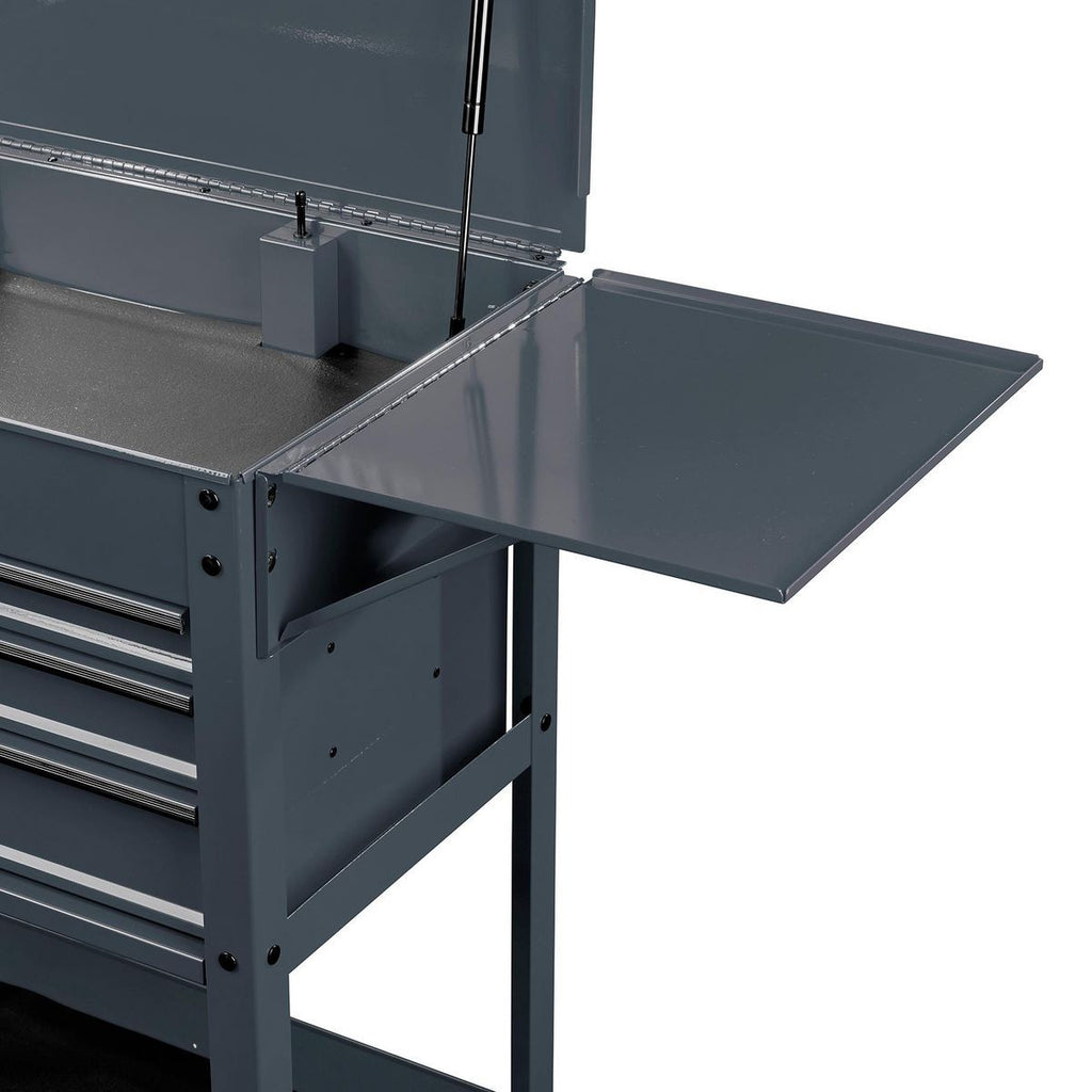 Slate Gray Folding Side Tray Z3871
