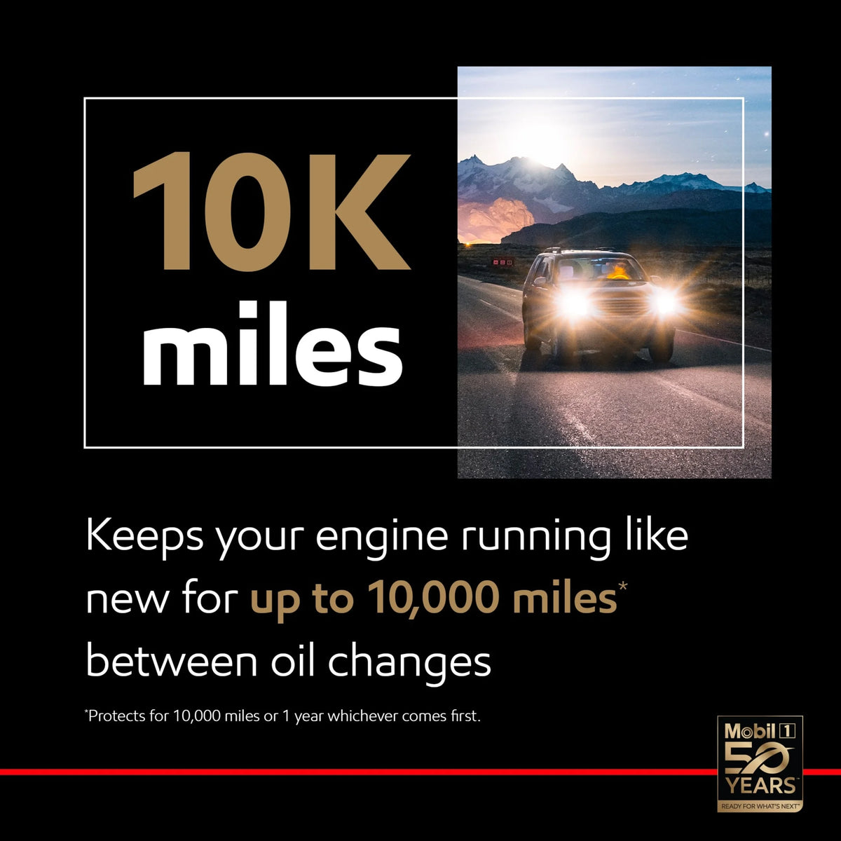 High Mileage Full Synthetic 10W-40 Motor Oil 5 Quart C792840