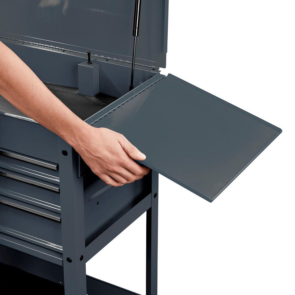 Slate Gray Folding Side Tray Z3871