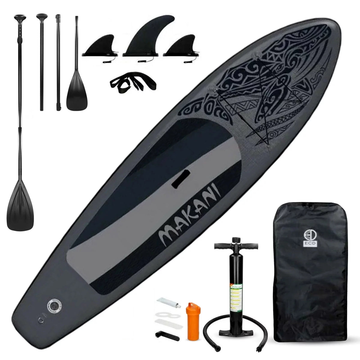 10.5' Inflatable Paddle Board 330 lb Capacity L965346