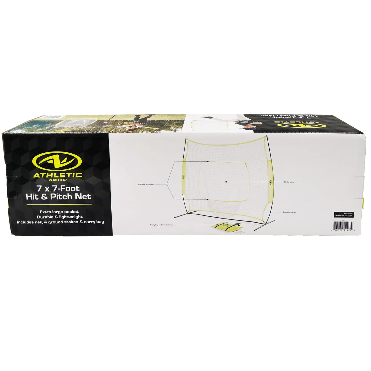 7ft x 7ft Baseball Softball Training Net X39230