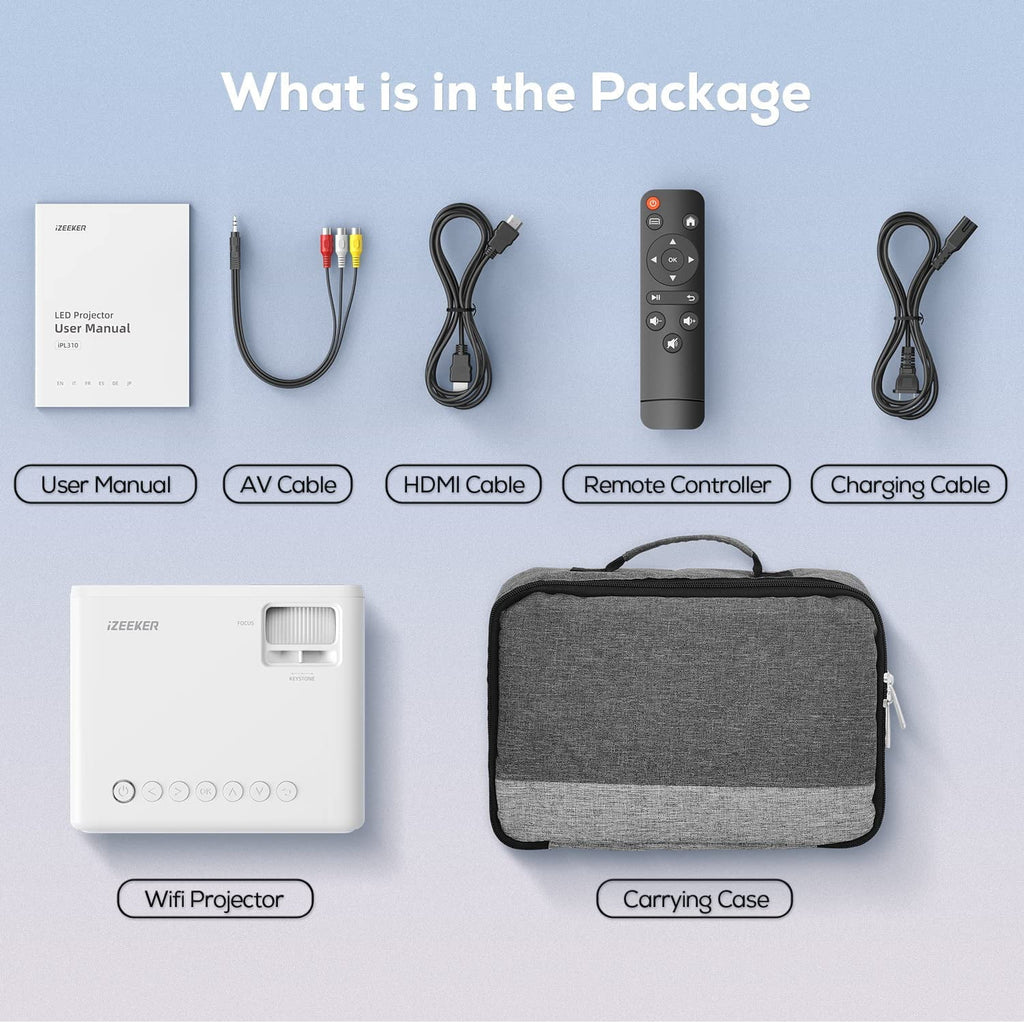 4K Projector with Carry Bag D94681