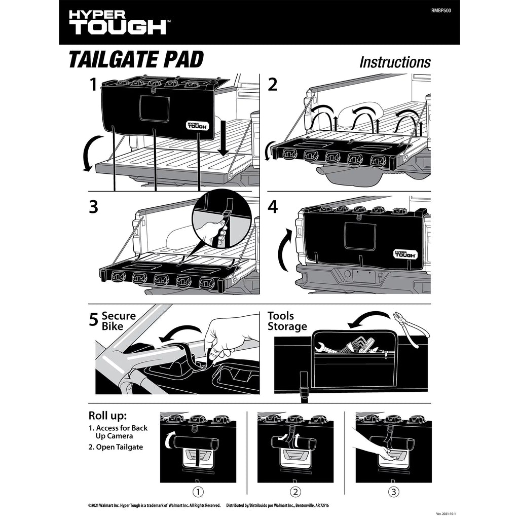 Full Size Truck Tailgate Bike Rack Carrier Protection Pad J883