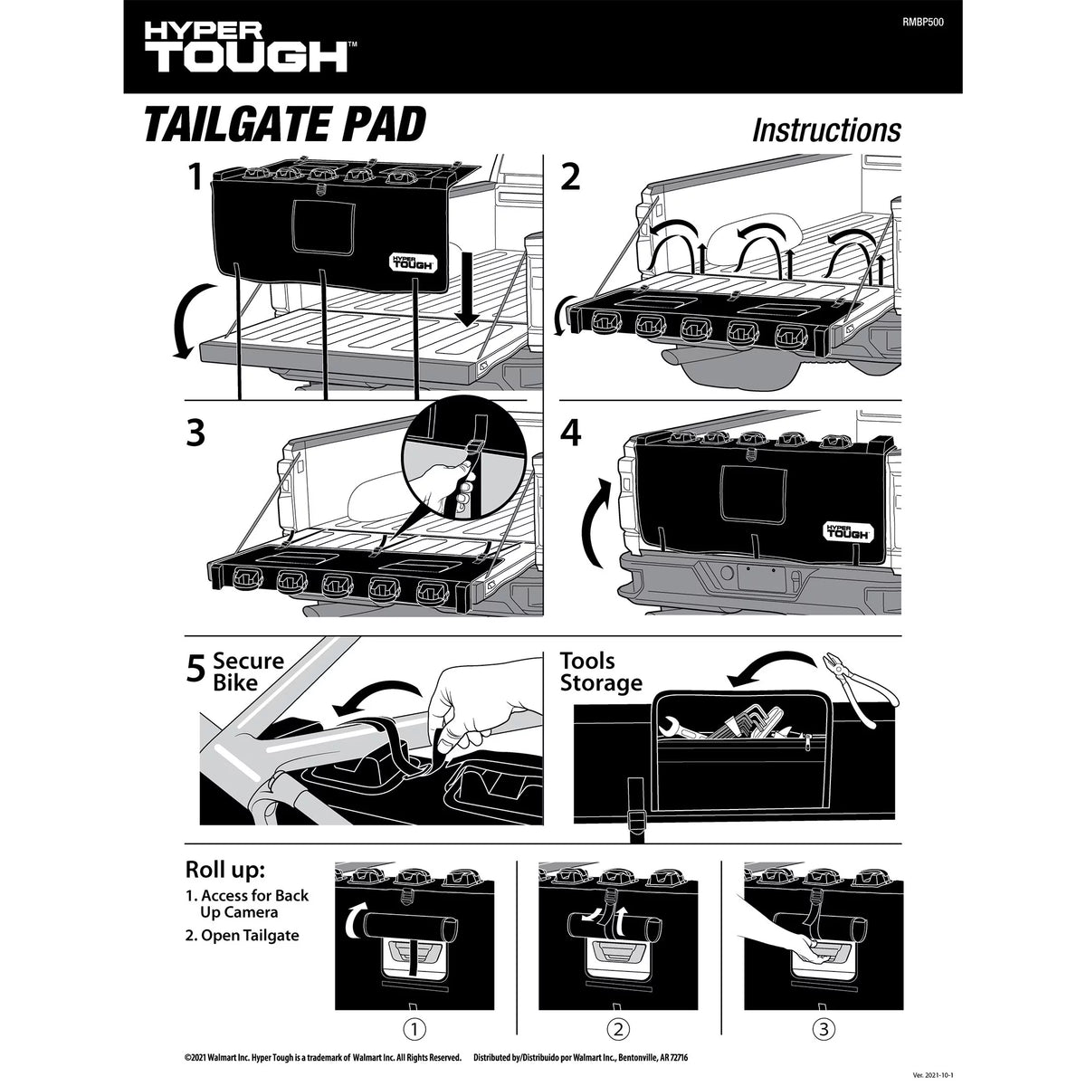 Full Size Truck Tailgate Bike Rack Carrier Protection Pad J883