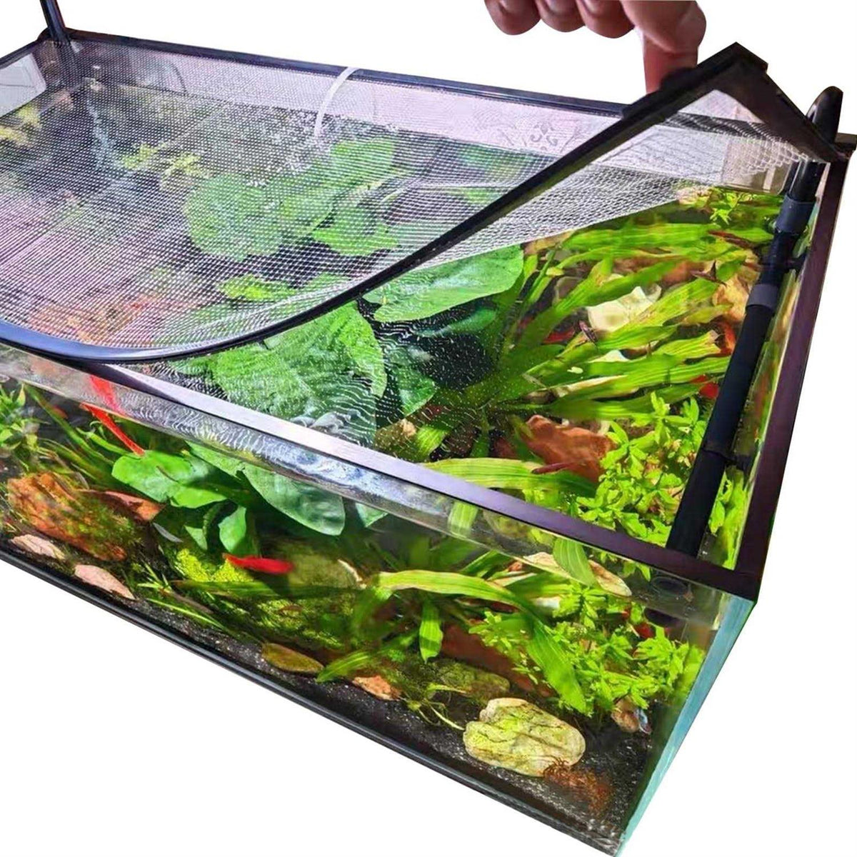 Magnetic Aquarium Cover Anti-Jumping Net S4873