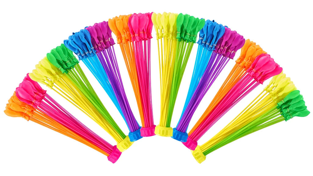 265 Neon Splash Rapid-Filling Self-Sealing Water Balloons 8 Pack W73859