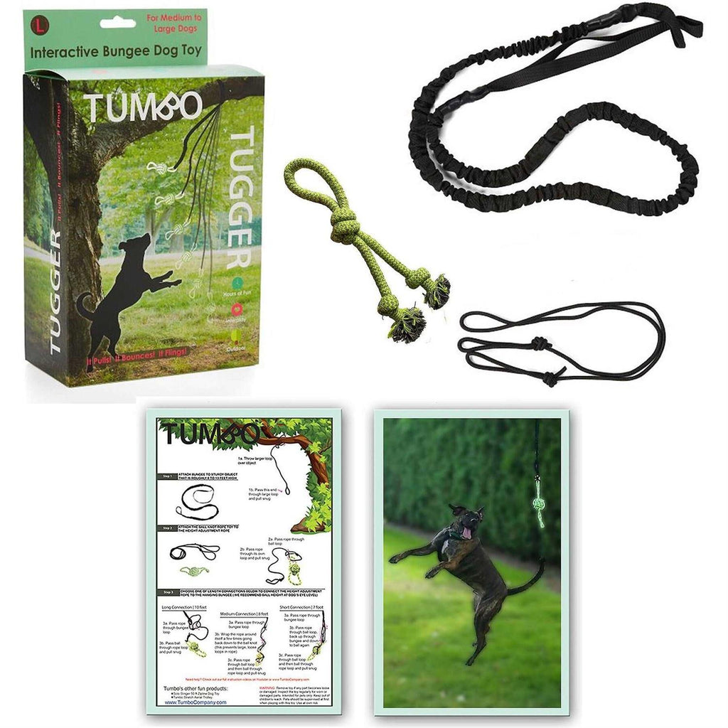 Outdoor Hanging Bungee Dog Toy Large N157