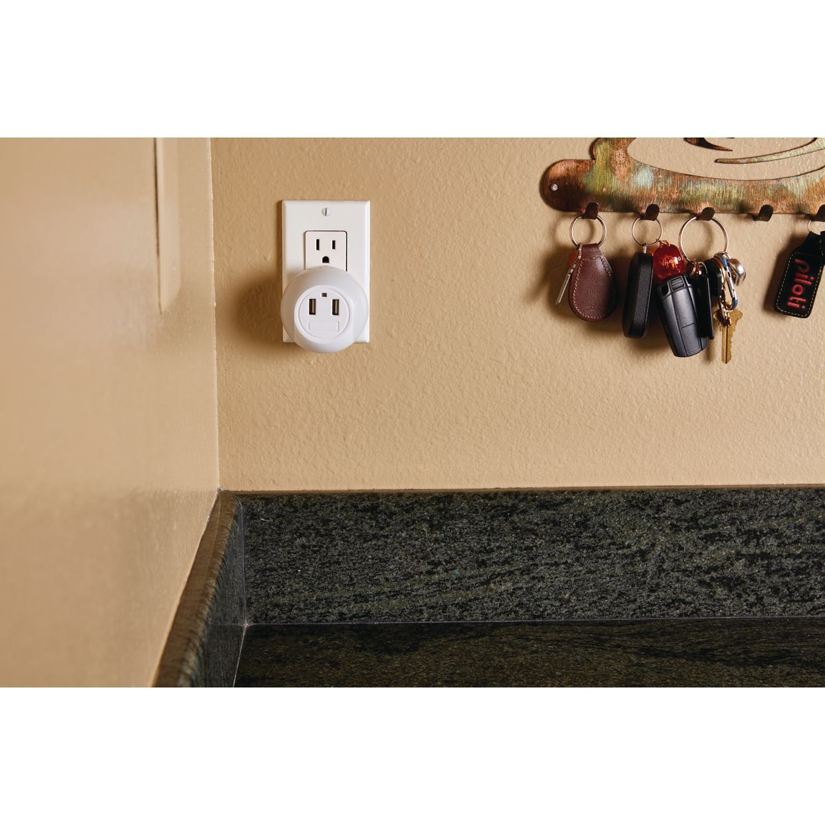 USB Port Charger and Night Light T60626
