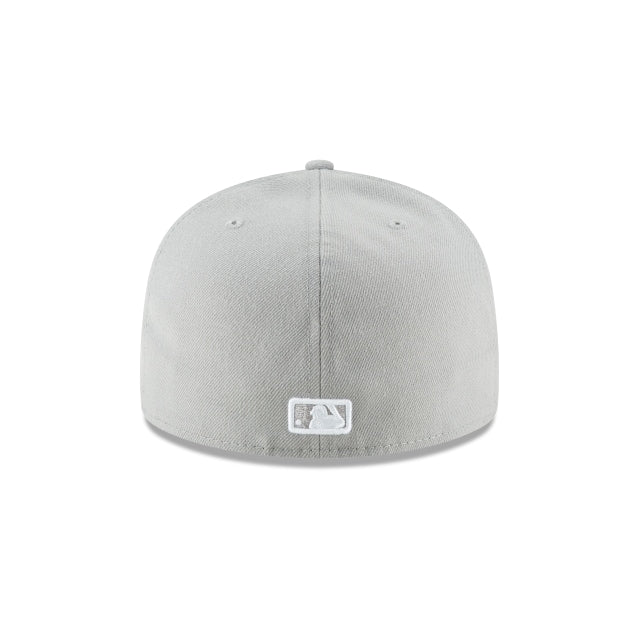 Gray Fitted Hat Q734526