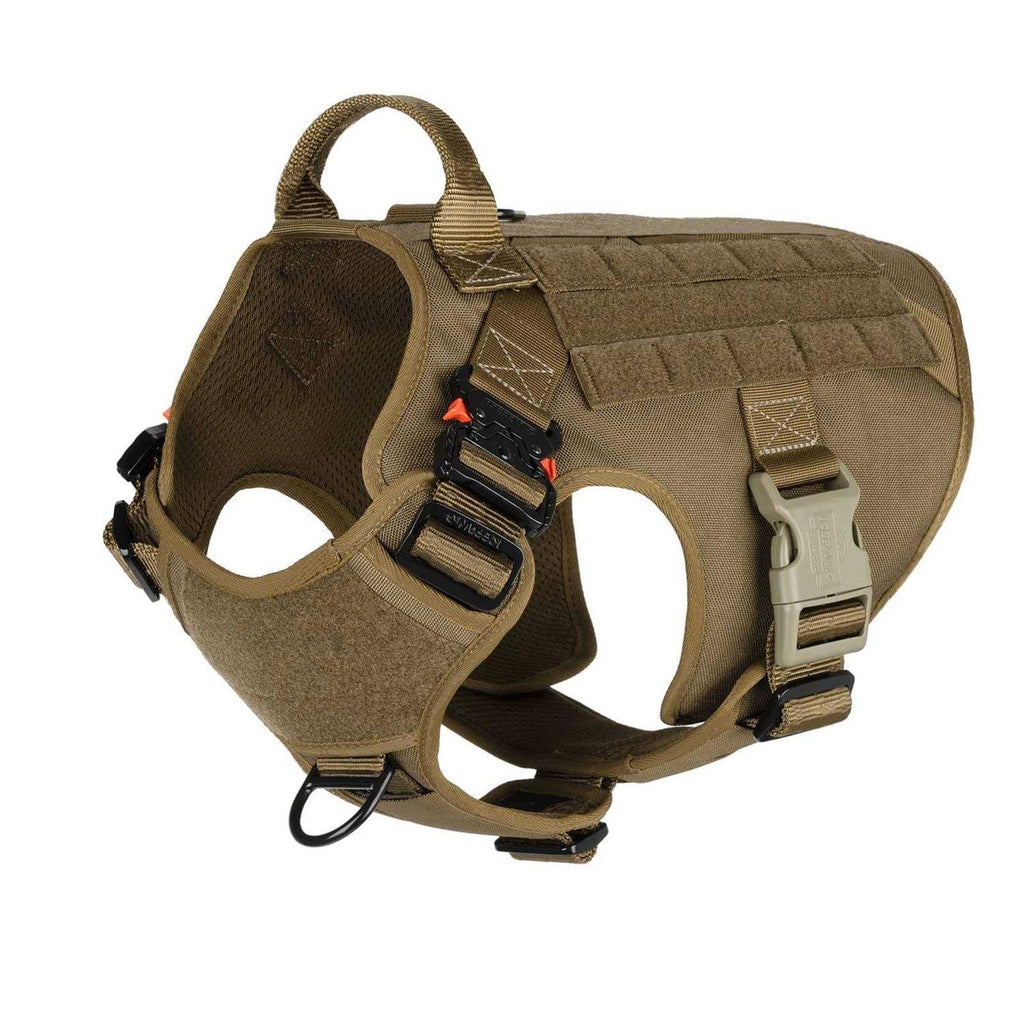 2X Metal Buckle Dog Harness with Handle W370851