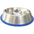 Slow Feed Anti Bloat Dog Bowl with Silicone Base X5357