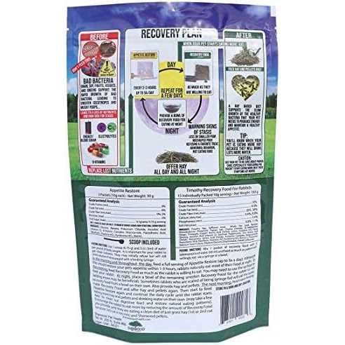 Rabbit Emergency Kit with Timothy Recovery Food P5955