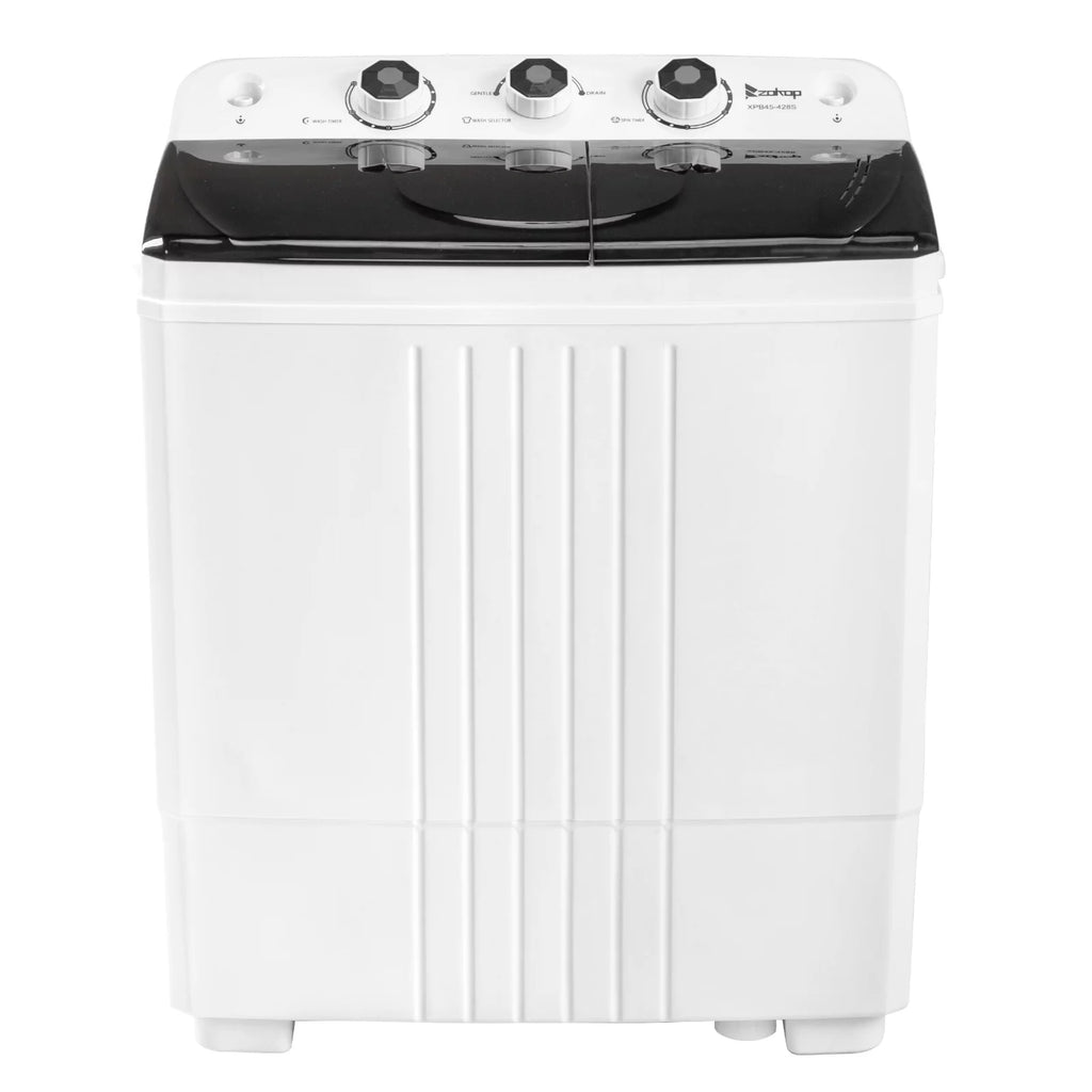 Portable 20lbs Twin Tub Compact Semi-automatic Washing Machine C682019