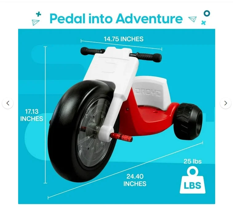 Kids Motorized Tricycle with Parental Speed Control G355