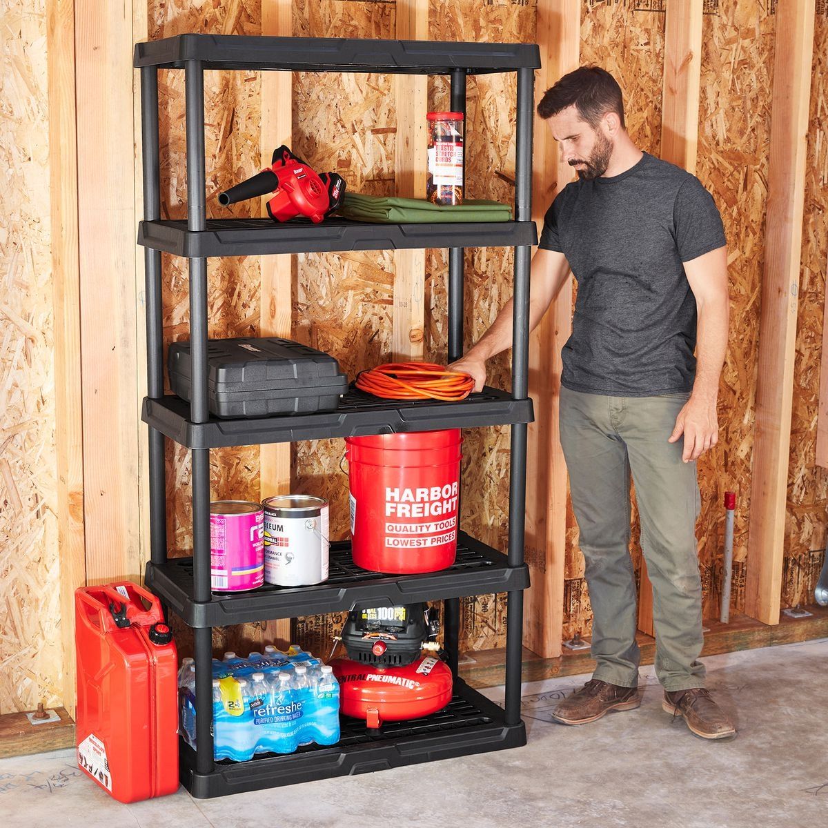 5-Tier Shelf, 36 in. x 18 in. x 72 in. Q9182