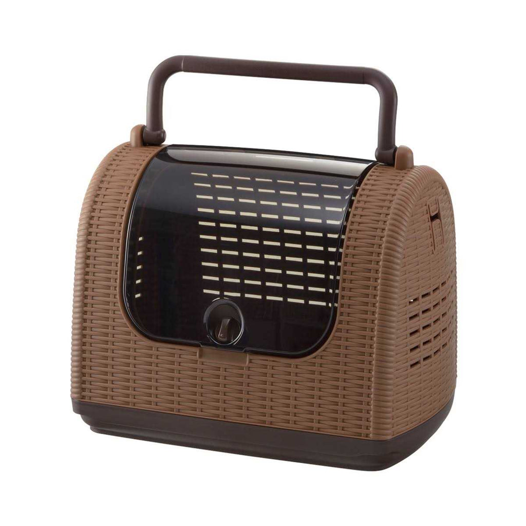 Faux Wicker Pet Carrier M6604