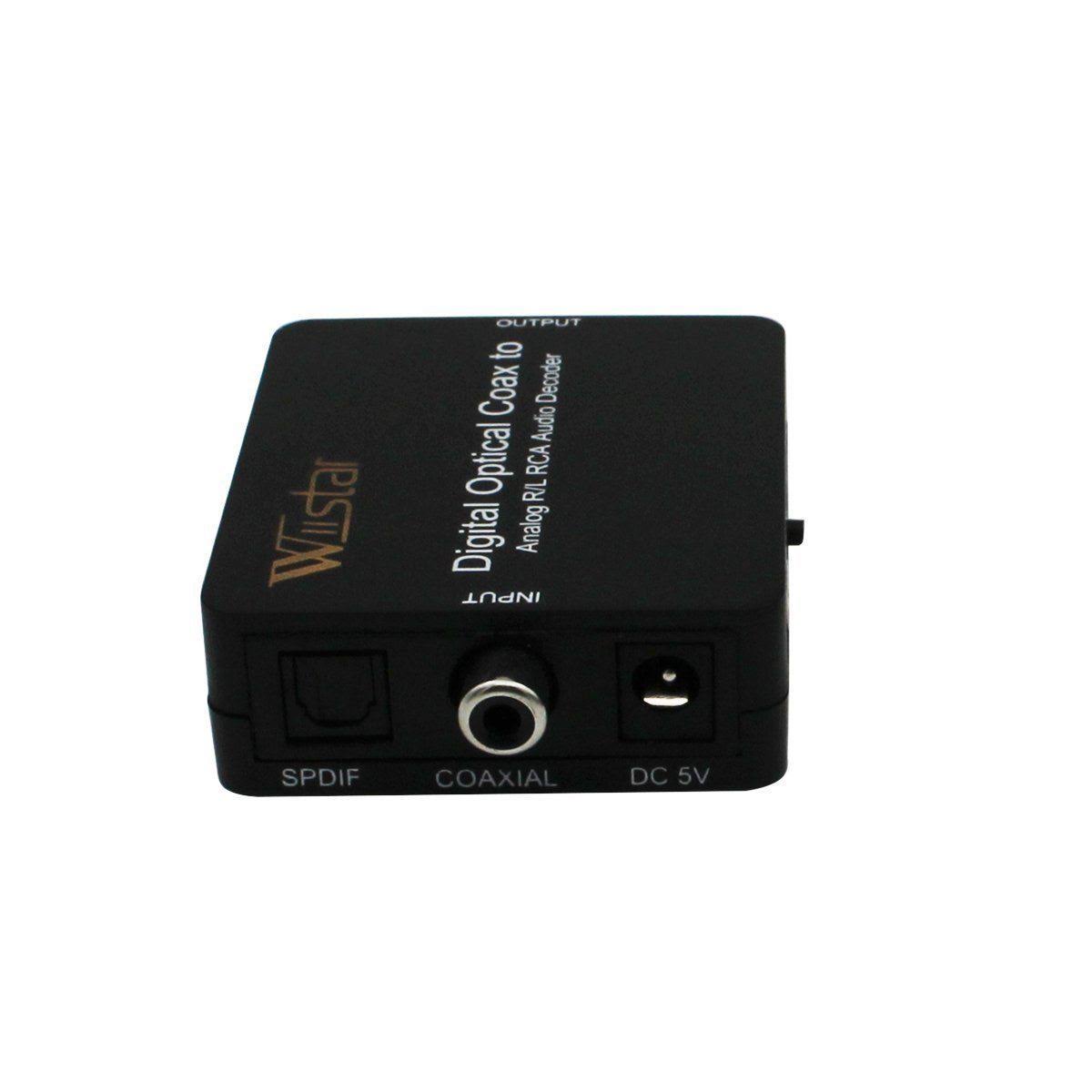 Fiber Optical Digital to Analog Audio Decoder Y291586