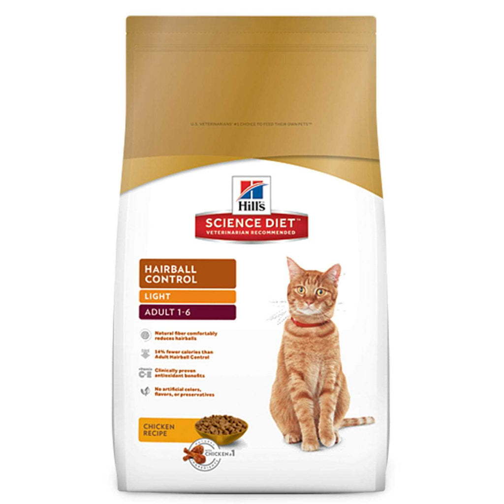 Adult Hairball Control Light Dry Cat Food B148