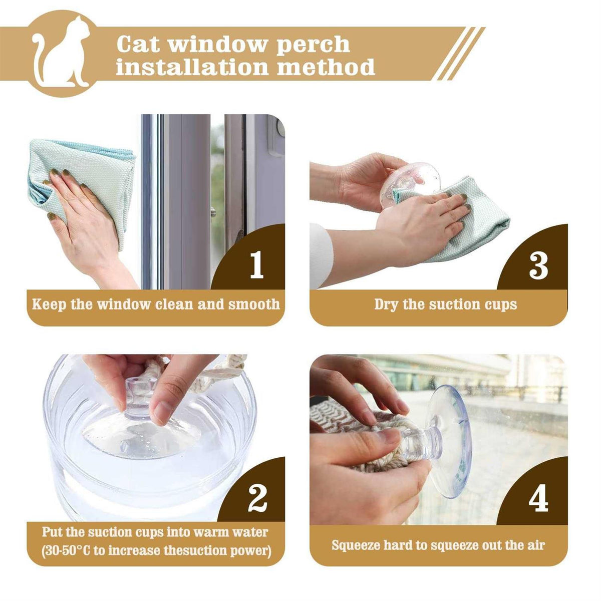 Macrame Cat Window Perch Hammock R363041